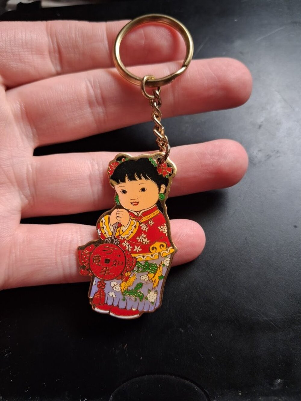Asian style keychain